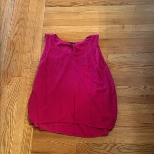 Apt. 9 Fuchsia Textured Layered Tank Top